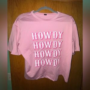 SHEIN HOWDY tee